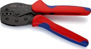 KNIPEX - SHOP KNIPEX KNIPEX 97 52 35 SB PreciForce® Crimping Pliers with multi-component grips burnished 220 mm (self-service card/blister) -