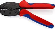 KNIPEX - SHOP KNIPEX KNIPEX 97 52 36 SB PreciForce® Crimping Pliers with multi-component grips burnished 220 mm (self-service card/blister) -