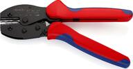 KNIPEX - SHOP KNIPEX KNIPEX 97 52 37 PreciForce® Crimping Pliers with multi-component grips burnished 220 mm -