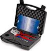 KNIPEX - SHOP KNIPEX KNIPEX 97 52 65 DG Four-Mandrel Crimping Pliers for turned contacts with multi-component grips chrome-plated 250 mm -