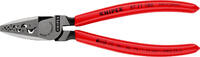 KNIPEX - SHOP KNIPEX KNIPEX 97 71 180 Crimping Pliers for wire ferrules plastic coated 180 mm -