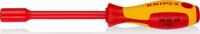 KNIPEX - SHOP KNIPEX KNIPEX 98 03 10 Nut Driver with screwdriver handle insulating multi-component handle, VDE-tested burnished 237 mm -