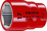 KNIPEX - SHOP KNIPEX KNIPEX 98 37 19 Hexagon Socket for hexagonal screws with internal square 3/8 49 mm -