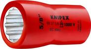 KNIPEX - SHOP KNIPEX KNIPEX 98 37 5/8 12-Point Socket with internal square 3/8 46 mm -