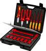 KNIPEX - SHOP KNIPEX KNIPEX 98 99 11 Compact Tool Case 17 parts with insulated tools for works on electrical installations -