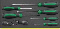 STAHLWILLE - SHOP Stahlwille DRALL+ set of screwdrivers i.TCS inlay TCS 4620-4734/8 8pcs -