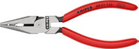 KNIPEX - SHOP KNIPEX KNIPEX 08 21 145 Needle-Nose Combination Pliers plastic coated black atramentized 145 mm -