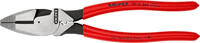 KNIPEX - SHOP KNIPEX KNIPEX 09 11 240 SB Lineman's Pliers American style with non-slip plastic coating black atramentized 240 mm (self-service -