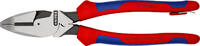 KNIPEX - SHOP KNIPEX KNIPEX 09 12 240 T BK Lineman's Pliers American style with slim multi-component grips, with integrated tether attachment -
