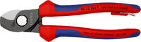 KNIPEX - SHOP KNIPEX KNIPEX 95 12 165 T Cable Shears with multi-component grips, with integrated tether attachment point for a tool tether bur -