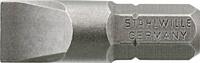 STAHLWILLE - SHOP Stahlwille Bit screwdriver 1,2 x 6,5mm hexagonal C 6,3 L.25mm, 1,2 x 6,5 mm, 1/4 -