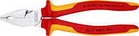   KNIPEX - SHOP KNIPEX KNIPEX 02 06 200 SB Kraft-Kombizange isoliert mit Mehrkomponenten-Hüllen, VDE-geprüft verchromt 200 mm 