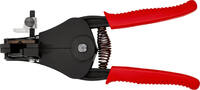 KNIPEX - SHOP KNIPEX KNIPEX 12 11 180 EAN Insulation Stripper with adapted blades with plastic grips black lacquered 180 mm -