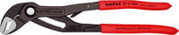 KNIPEX - SHOP KNIPEX KNIPEX 87 11 250 SB Cobra®...matic Water Pump Pliers with non-slip plastic coating grey atramentized 250 mm (self-service -