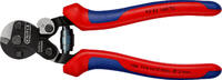 KNIPEX - SHOP KNIPEX KNIPEX 95 62 160 TC Wire Rope Cutter for tyre cord with multi-component grips burnished 160 mm -