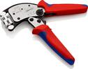 KNIPEX - SHOP KNIPEX KNIPEX 97 53 18 Twistor®16 Self-Adjusting Crimping Pliers for wire ferrules with rotatable die head with multi-component -