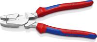   KNIPEX - SHOP KNIPEX KNIPEX 09 05 240 Kraft-Kombizange  Lineman s Pliers  amerikanisches Modell mit Mehrkomponenten-Hüllen verchromt 240 mm 
