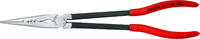 KNIPEX - SHOP KNIPEX KNIPEX 28 71 280 SB Long Reach Needle Nose Pliers with transverse profiles plastic coated black atramentized 280 mm (self -