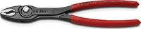 KNIPEX - SHOP KNIPEX KNIPEX 82 01 200 SB TwinGrip Slip Joint Pliers with non-slip plastic coating black atramentized 200 mm -