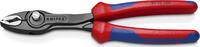 KNIPEX - SHOP KNIPEX KNIPEX 82 02 200 SB TwinGrip Slip Joint Pliers with multi-component grips black atramentized 200 mm -