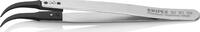 KNIPEX - SHOP KNIPEX KNIPEX 92 81 03 Tweezers with exchangeable tips ESD 130 mm -