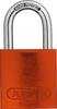  ABUS Padlock aluminium 72/40 orange KA as per sample/code  17,06 EUR incl. VAT., +  23,10 EUR shipping