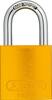   ABUS Vorhangschloss Aluminium 72/40 gelb Code gl. lt. Muster  17,06 EUR inkl. MwSt., zzgl. 7,90 EUR Versand